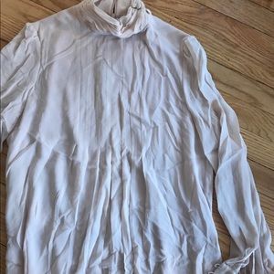 Tory Burch cream long sleeve top